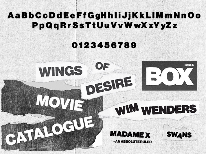 Custom Alphabet Design for RISIKO Magazine